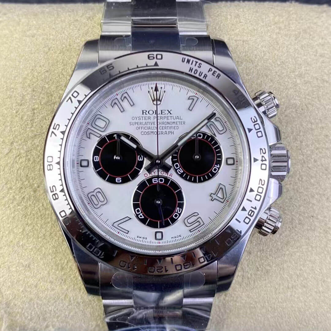 Best Replica Replica Rolex Cosmograph Daytona 1:1 Best Edition Clean Factory V3 Stainless Steel White Dial - Colareps