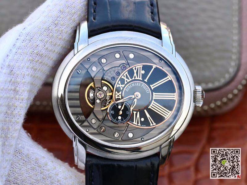 Best Replica Replica Audemars Piguet Millenary 15350OR.00.D093CR.02 V9 Factory 1:1 Best Edition Swiss ETA4101 - Colareps