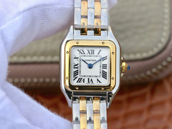 Best Replica Replica Panthere De Cartier W2PN0006 1:1 Best Edition 8848 Factory White Dial - Colareps