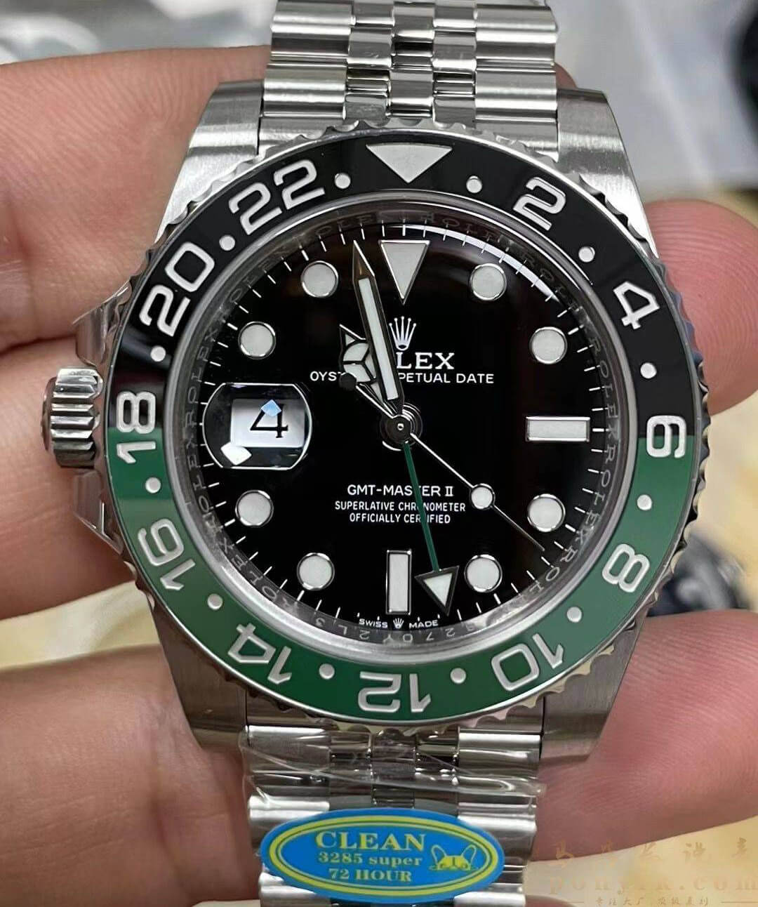 Best Replica Replica Rolex GMT Master II M126720vtnr-0002 1:1 Best Edition Clean Factory V2 Black Dial - Colareps