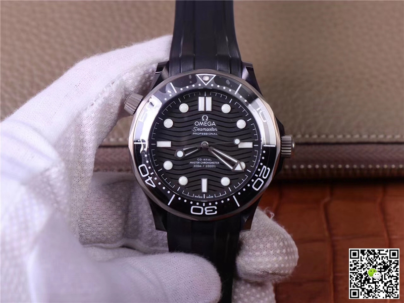 Best Replica Replica Omega Seamaster 210.92.44.20.01.001 1:1 Best Edition VS Factory Black Ceramic Swiss ETA8806 - Colareps