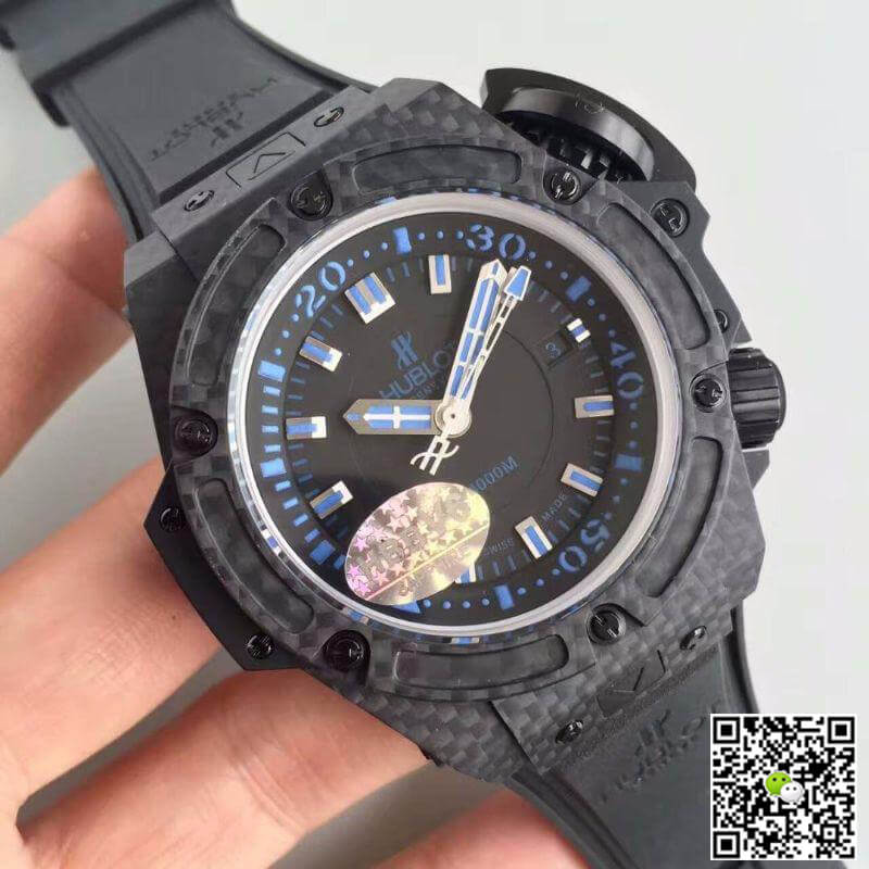 Best Replica Hublot Replica King Power Musee Oceanographic 731.QX.1190.GR V6 Factory Men Watches 1:1 Best Edition Swiss ETA7750 - Colareps