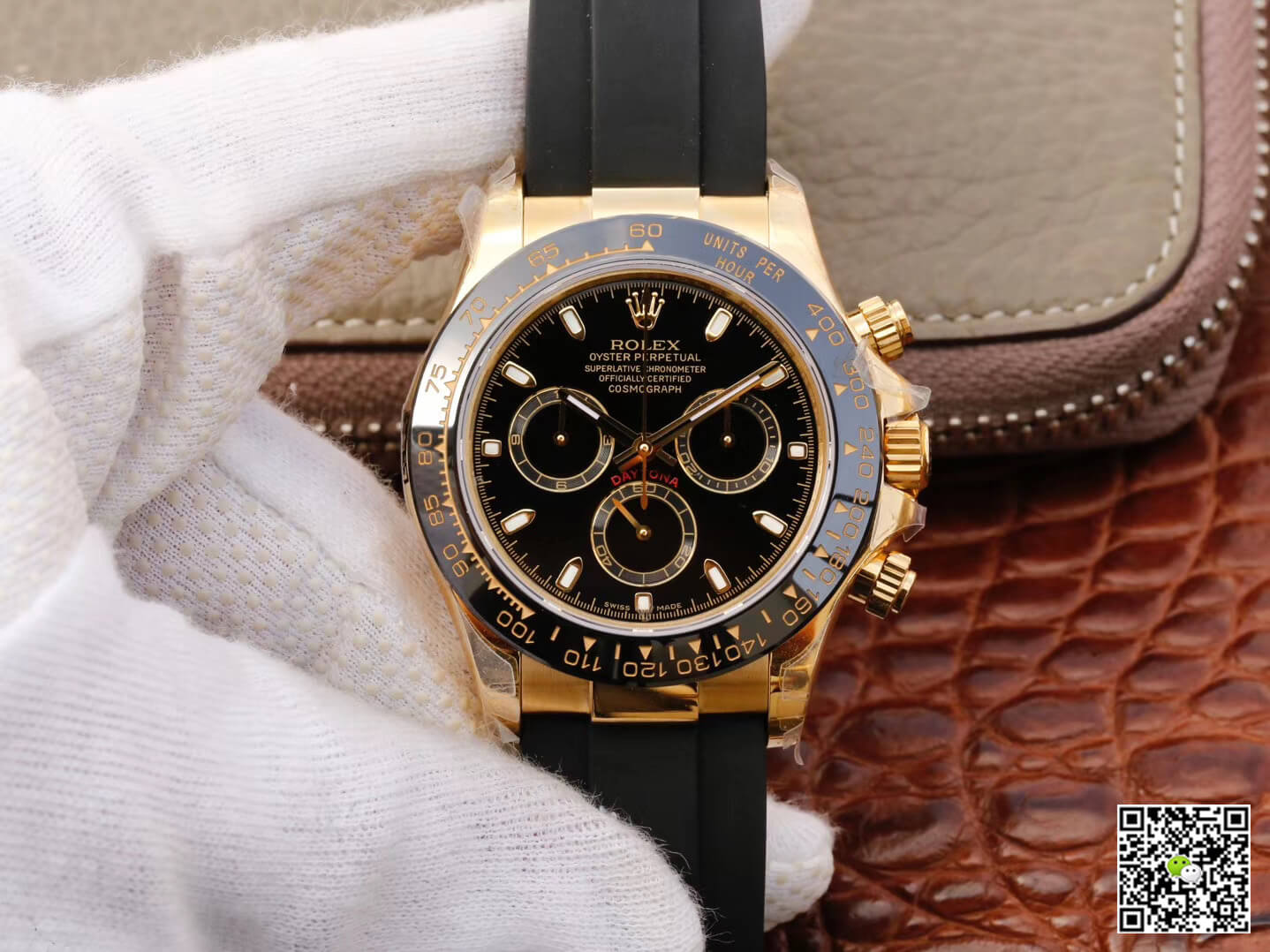 Best Replica Replica Rolex Daytona Cosmograph M116518ln-0043 1:1 Best Edition JH Factory Black Dial - Colareps
