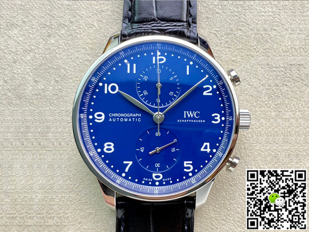 Best Replica Replica IWC Portugieser IW371601 1:1 Best Edition ZF Factory Blue Dial - Colareps