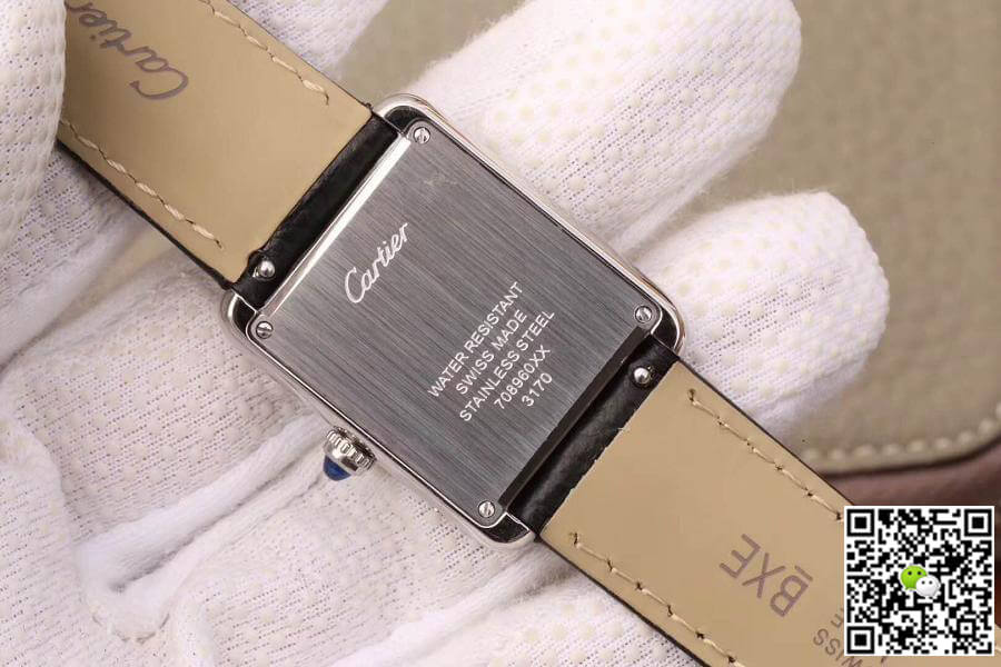 Best Replica Cartier Replica Tank Solo W5200005 JF Factory 1:1 Best Edition Swiss Ronda Quartz - Colareps