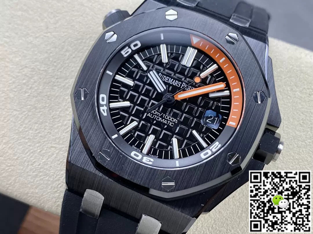 Best Replica Replica Audemars Piguet Royal Oak Offshore 15707CE.OO.A002CA.01 1:1 Best Edition APS Factory Black Dial - Colareps