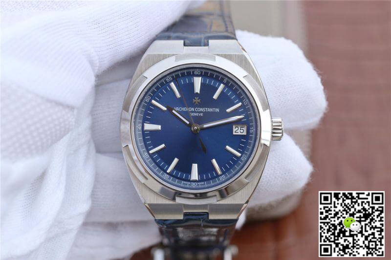 Best Replica Vacheron Constantin Replica Overseas 47040 JJ Factory 1:1 Best Edition Swiss ETA9015 Blue Dial - Colareps