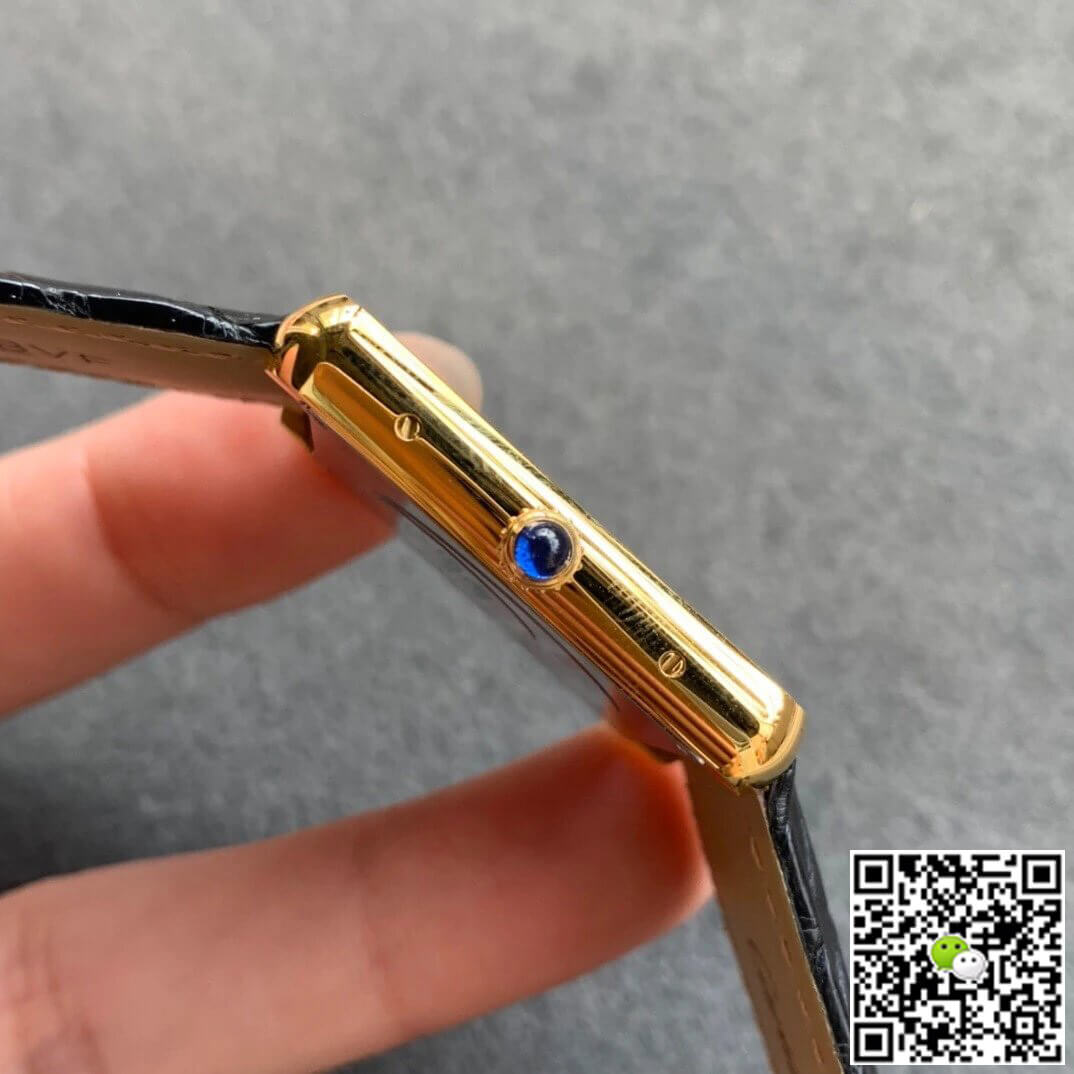 Best Replica Replica Cartier Tank 1:1 Best Edition K11 Factory V2 Yellow Gold White Dial - Colareps
