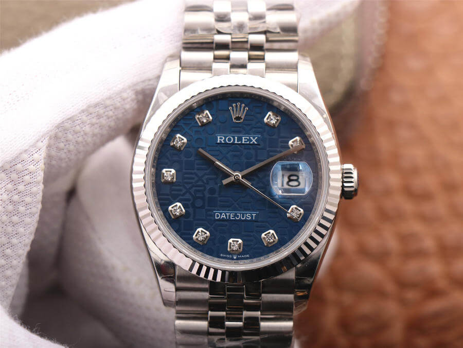 Best Replica Replica Rolex Datejust M126234-0011 1:1 Best Edition EW Factory Blue Dial - Colareps