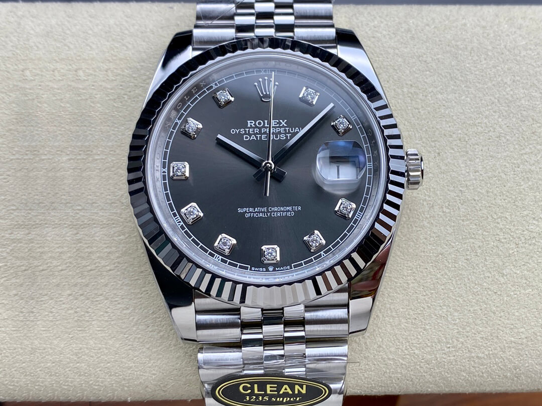 Best Replica Replica Rolex Datejust M126334-0006 1:1 Best Edition Clean Factory Gray Dial - Colareps