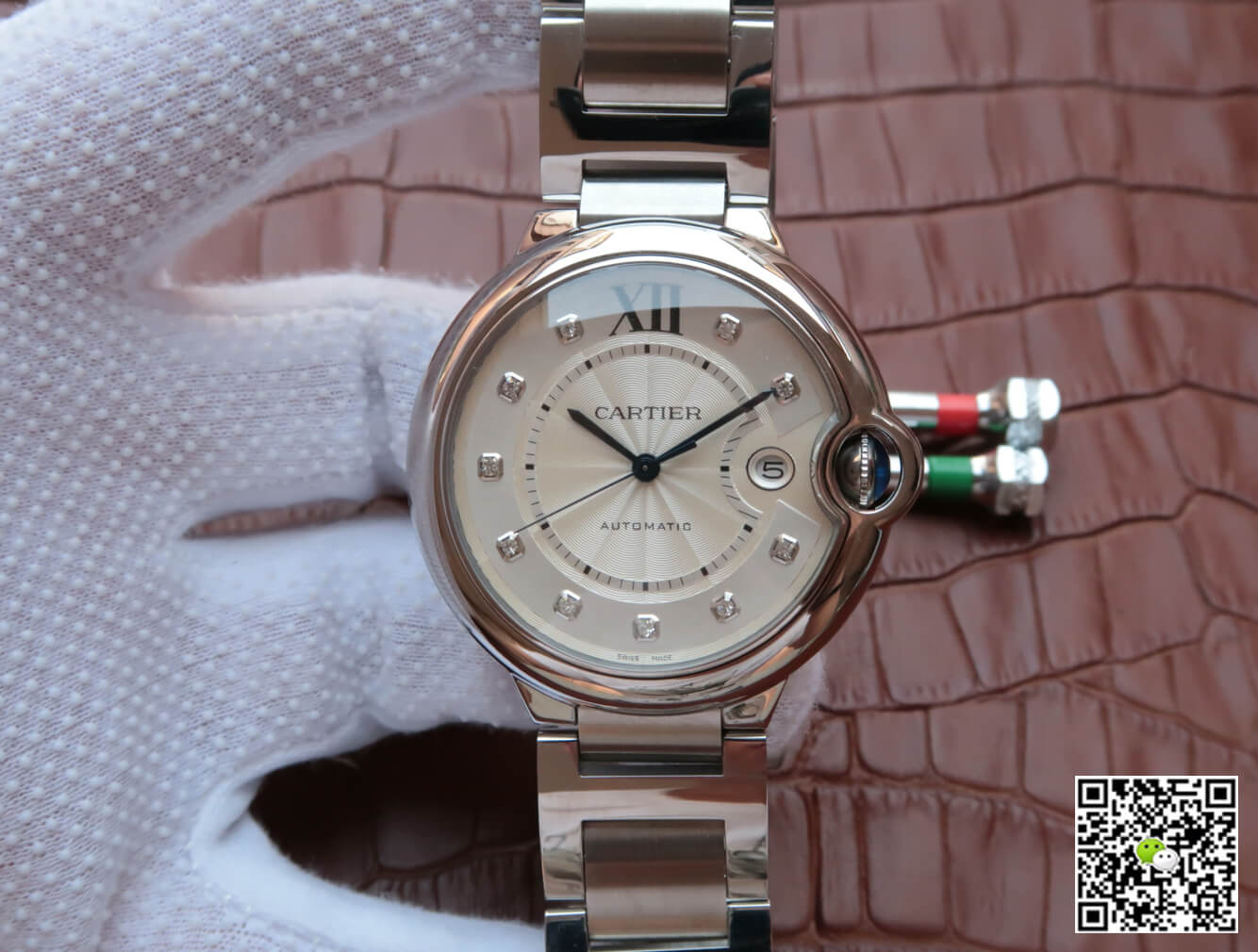 Best Replica Replica Ballon Bleu De Cartier WE902075 1:1 Best Edition JF Factory Silver Dial - Colareps