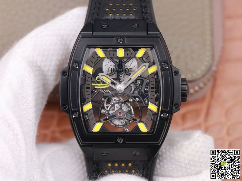 Best Replica Hublot Replica Masterpiece Tourbillon 906.ND.0129.VR.AES12 1:1 Best Edition JB Factory Skeletonized Dial Swiss HUB 9006 - Colareps