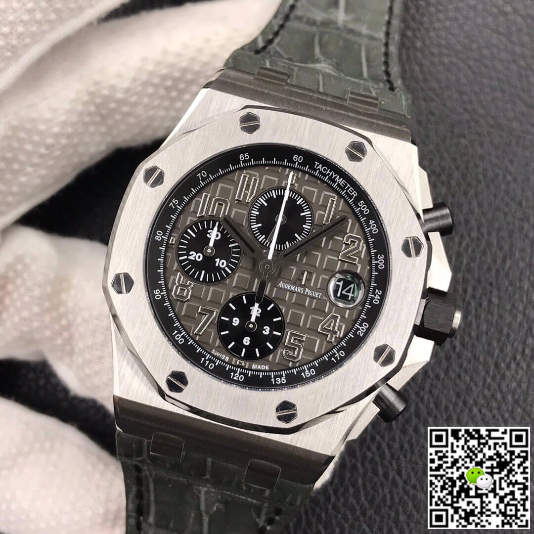 Best Replica Replica Audemars Piguet Royal Oak Offshore 26470ST.OO.A104CR.01 1:1 Best Edition JF Factory Dark Grey Dial - Colareps