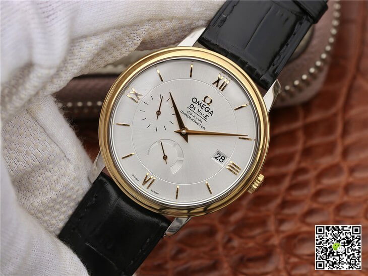 Best Replica Replica Omega De Ville 424.53.40.21.02.002 1:1 Best Edition ZF Factory Yellow Gold - Colareps
