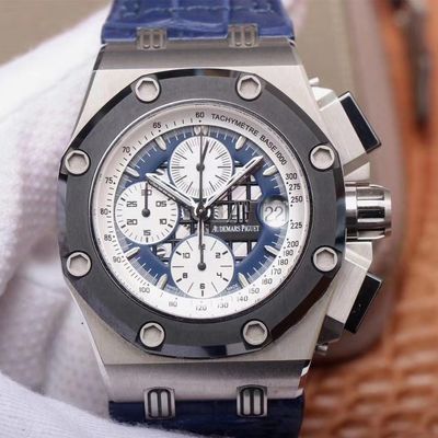 Best Replica Replica Audemars Piguet Royal Oak Offshore 26078PO.OO.D018CR.01 1:1 Best Edition JF Factory Blue Dial Swiss ETA3126 - Colareps