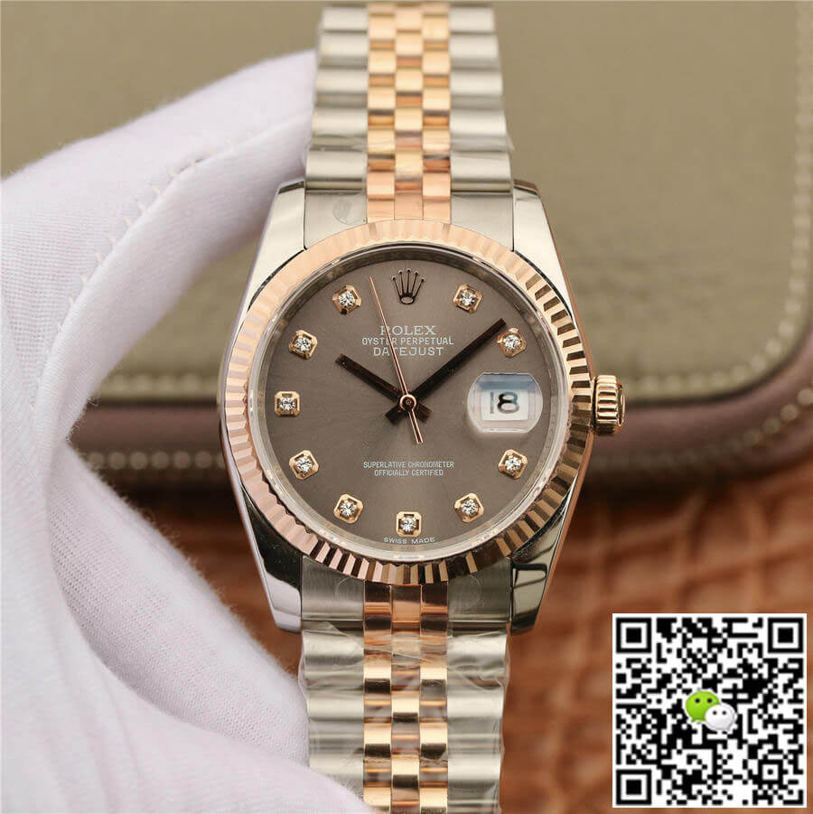 Best Replica Replica Rolex Datejust 116231 1:1 Best Edition GM Factory Diamond-set Dial - Colareps