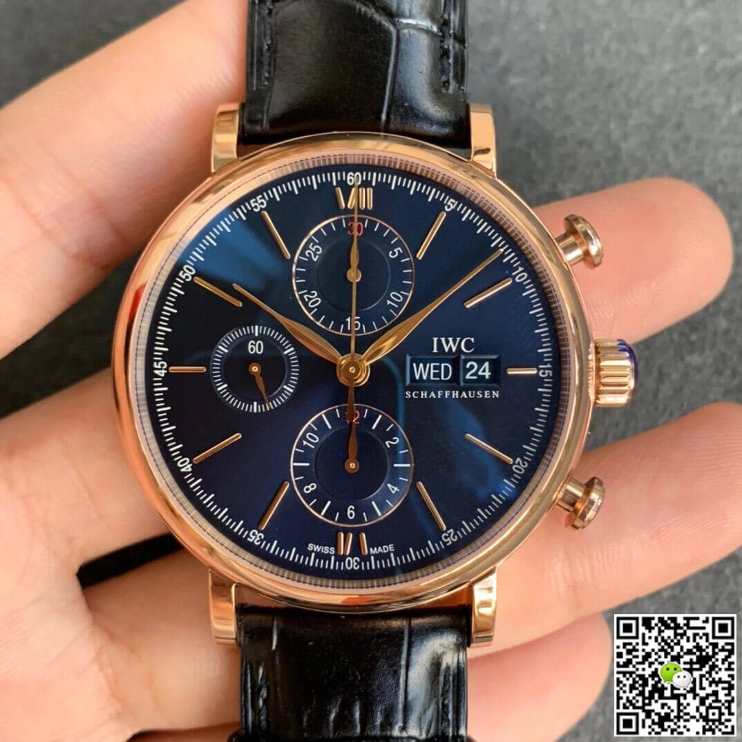 Best Replica Replica IWC Portofino IW391035 1:1 Best Edition ZF Factory Blue Dial - Colareps