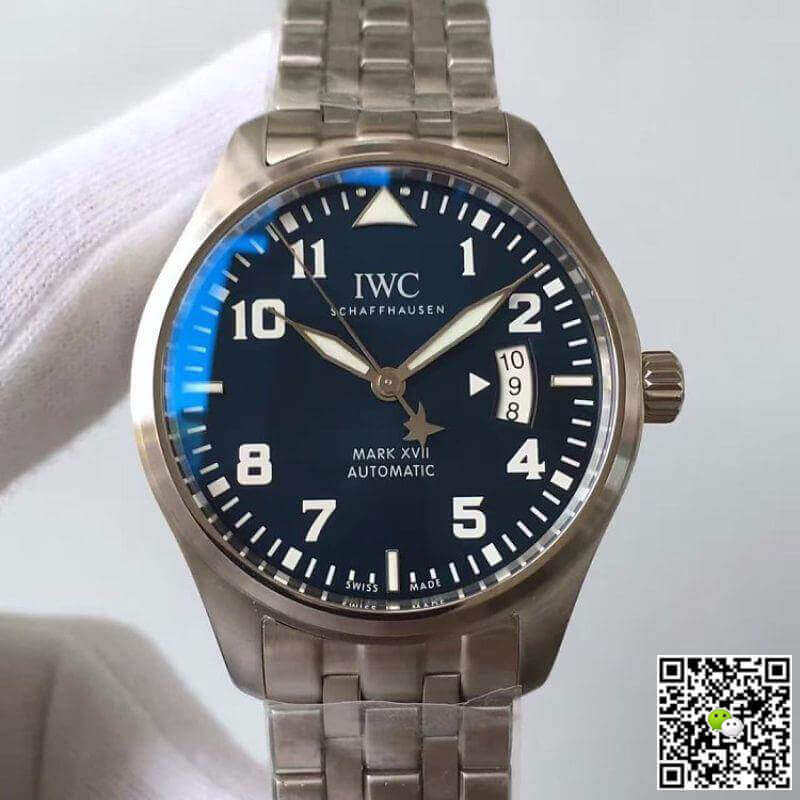 Best Replica Replica IWC Pilot Mark XVII IW326501 MKS Factory 1:1 Best Edition Swiss ETA2892 Blue Dial - Colareps
