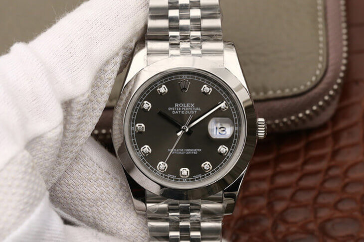 Best Replica Replica Rolex Datejust M126300 1:1 Best Edition EW Factory Grey Dial - Colareps