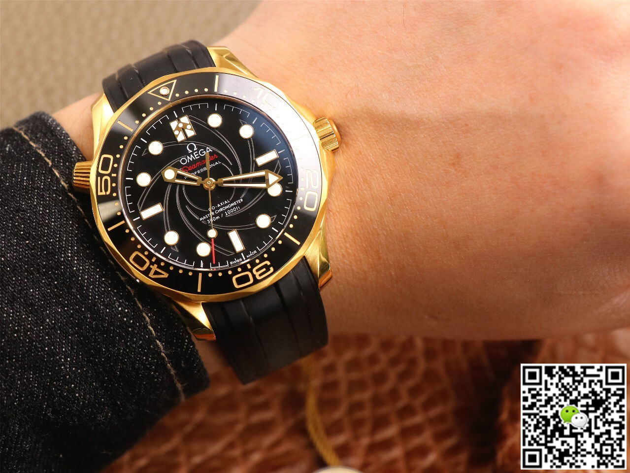 Best Replica Replica Omega Seamaster 210.62.42.20.01.001 1:1 Best Edition VS Factory Black Dial - Colareps