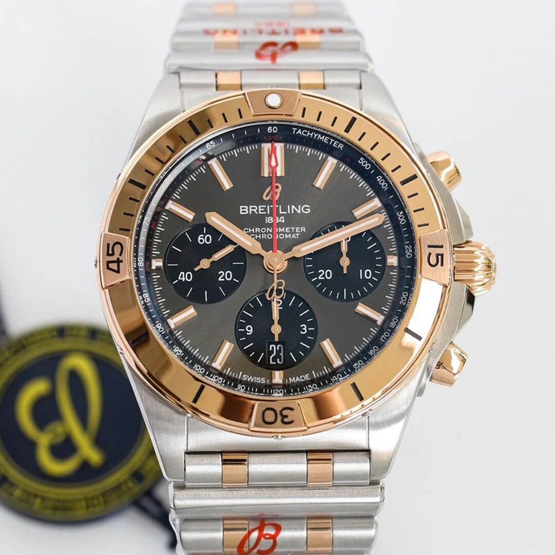 Best Replica Replica Breitling Chronomat UB0134101B1U1 1:1 Best Edition GF Factory Grey Dial - Colareps