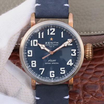 Best Replica Replica Zenith Pilot Type 20 Extra Special XF Factory 1:1 Best Edition Swiss ETA9015 - Colareps