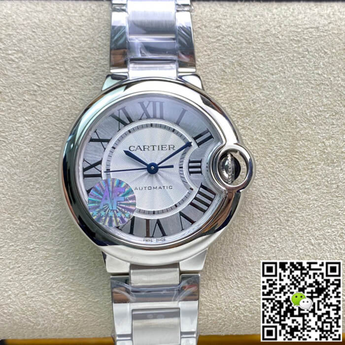 Best Replica Replica Ballon Bleu De Cartier W6920071 33MM 1:1 Best Edition AF Factory Steel Strap - Colareps