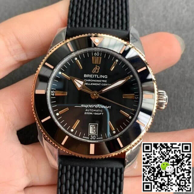 Best Replica Breitling Replica Superocean Heritage UB2010121B1S1 1:1 Best Edition GF Factory Rose Gold - Colareps