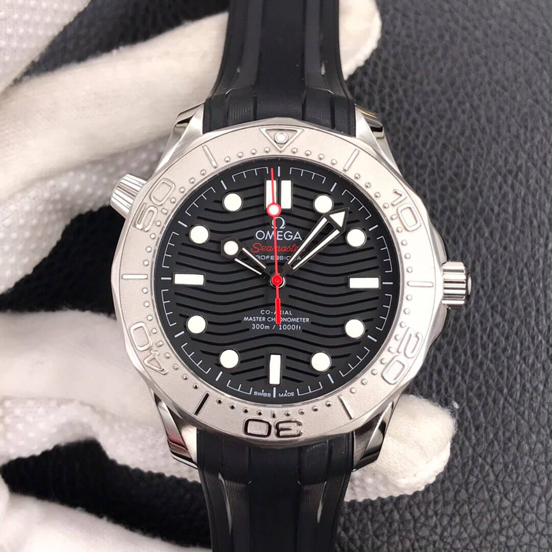 Best Replica Replica Omega Seamaster Diver 300M 210.32.42.20.01.002 1:1 Best Edition VS Factory Black Dial - Colareps
