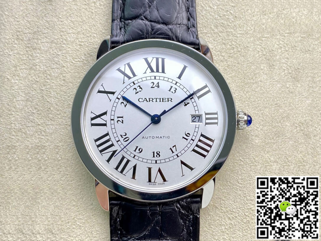 Best Replica Replica RONDE DE CARTIER W6701010 1:1 Best Edition AF Factory White Dial - Colareps