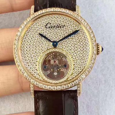 Best Replica Replica Cartier Rotonde Tourbillon 1:1 Best Edition Swiss Tourbillon - Colareps