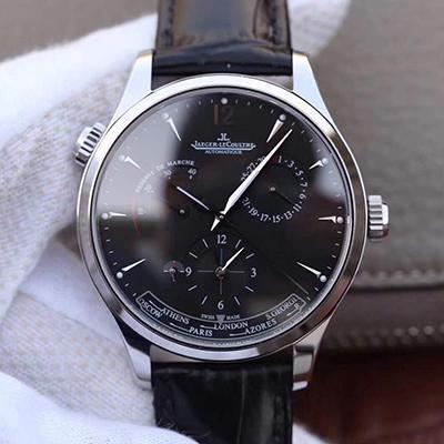 Best Replica Replica Jaeger-LeCoultre Master Geographic 1428421 TW Factory 1:1 Best Edition Swiss ETA939A/1 Black Dial - Colareps