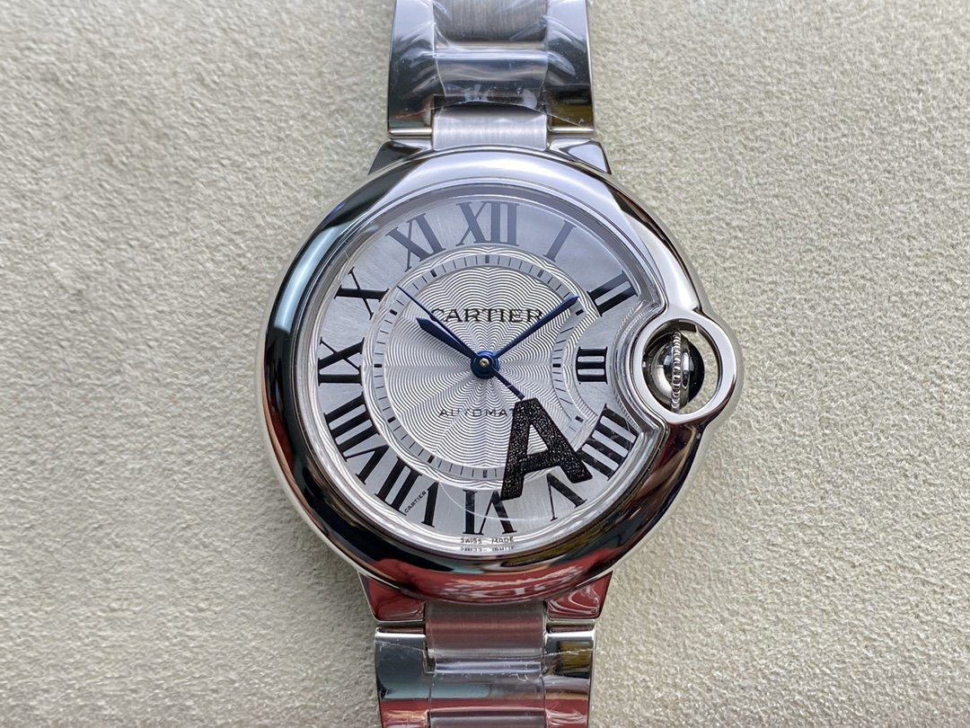 Best Replica Replica Ballon Bleu De Cartier 33MM W6920071 1:1 Best Edition V6 Factory White Dial - Colareps