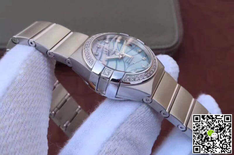 Best Replica Replica Omega Constellation Double Eagle Lady 27MM 3S Factory 1:1 Best Edition Swiss ETA8520 - Colareps