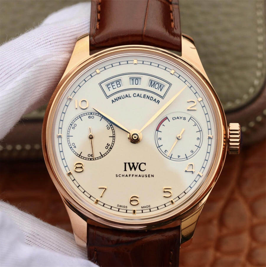 Best Replica Replica IWC Portugieser IW503504 1:1 Best Edition ZF Factory White Dial - Colareps
