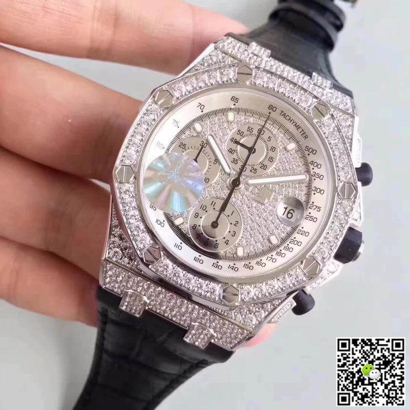 Best Replica Replica Audemars Piguet Royal Oak Offshore 26067BC.ZZ.D002CR.01 JF Factory 1:1 Best Edition Swiss ETA7750 - Colareps