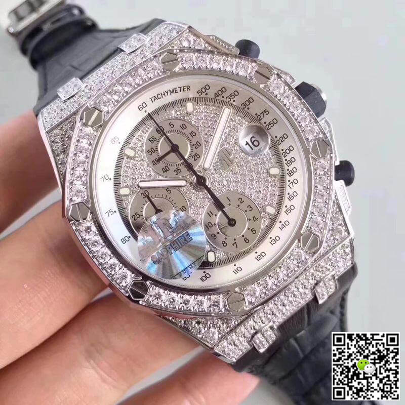 Best Replica Replica Audemars Piguet Royal Oak Offshore 26067BC.ZZ.D002CR.01 JF Factory 1:1 Best Edition Swiss ETA7750 - Colareps
