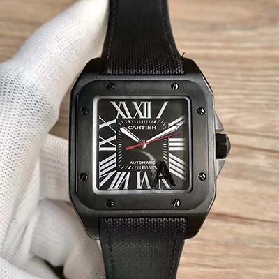 Best Replica Cartier Watch Rep De Santos 100 WSSA0006 V6 - Colareps