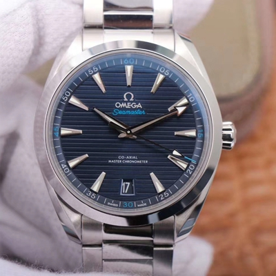 Best Replica Replica Omega Seamaster 220.10.41.21.03.001 1:1 Best Edition VS Factory Blue Dial Swiss ETA8900 - Colareps