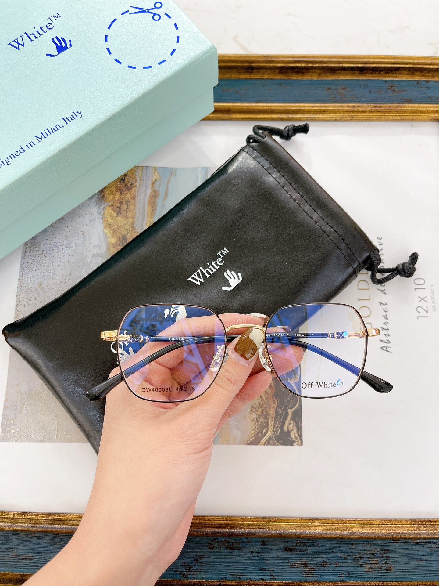 Best Replica Off white glasses - Colareps