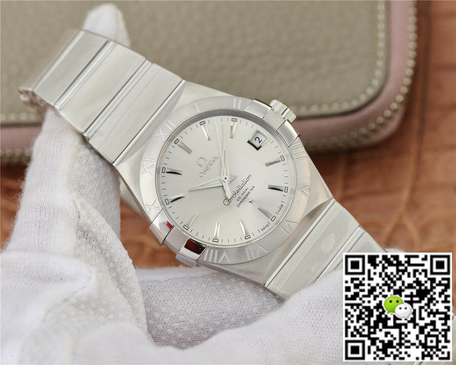 Best Replica Replica Omega Constellation 123.10.38.21.02.001 1:1 Best Edition VS Factory Silvery White Dial - Colareps