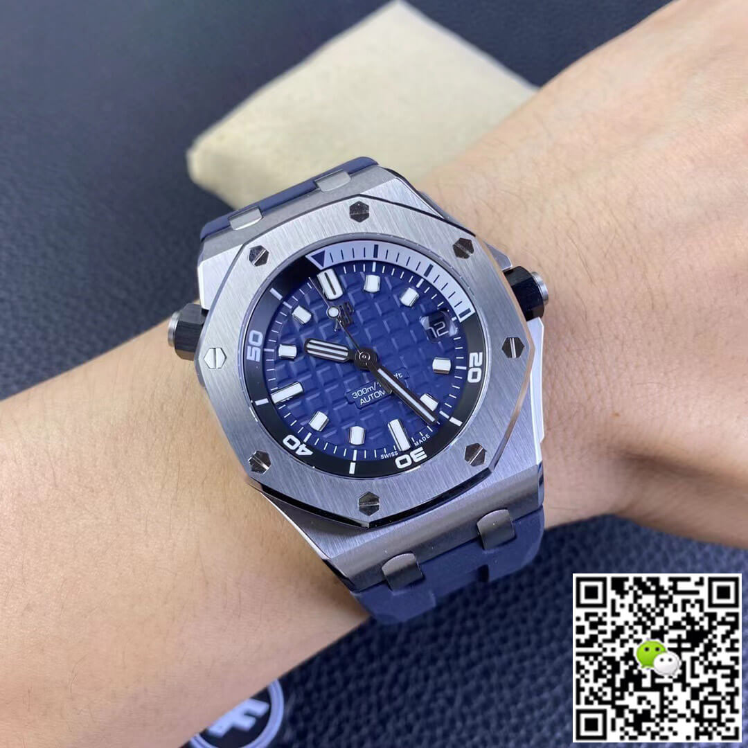 Best Replica Replica Audemars Piguet Royal Oak Offshore 15720ST.OO.A027CA.01 1:1 Best Edition ZF Factory Blue Dial - Colareps