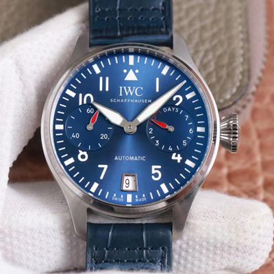 Best Replica Replica IWC Big Pilot IW501008 1:1 Best Edition ZF Factory Blue Dial Swiss ETA51111 - Colareps