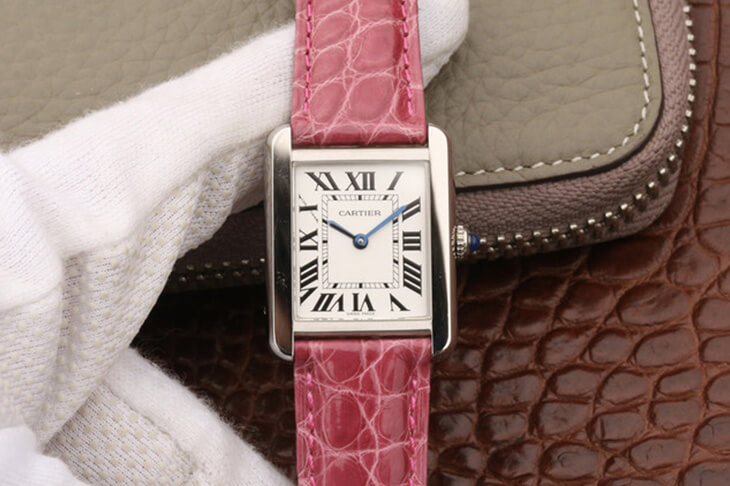 Best Replica Cartier Replica Tank Ladies 1:1 Best Edition K11 Factory Stainless Steel - Colareps