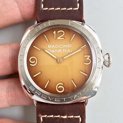 Best Replica Panerai Replica Radiomir PAM687 ZF Factory 1:1 Best Edition Swiss ETA P3000 Superlumed Shaded Brown Dial - Colareps