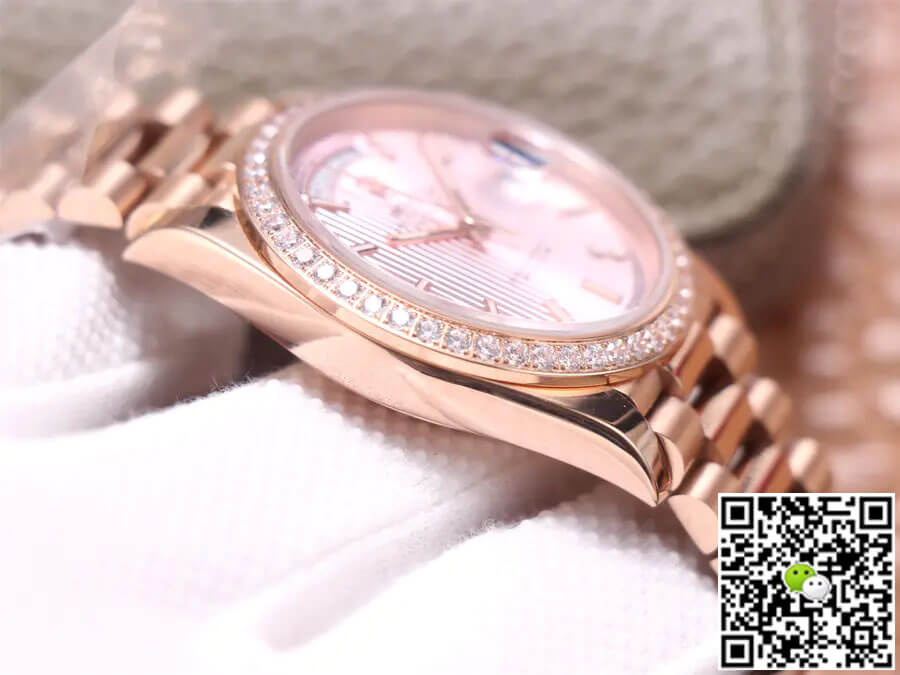 Best Replica Replica Rolex Day Date M228345RBR-0010 1:1 Best Edition EW Factory Rose Gold - Colareps