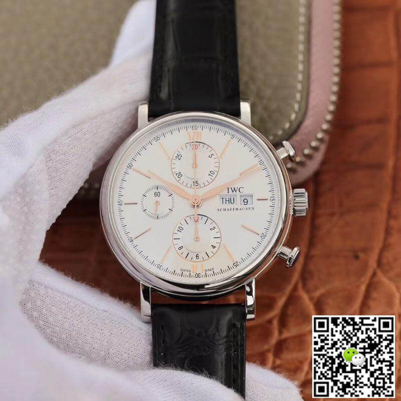 Best Replica Replica IWC Portofino Chronograph 42mm Multi-function IW391022 ZF Factory 1:1 Best Edition Swiss ETA7750 - Colareps