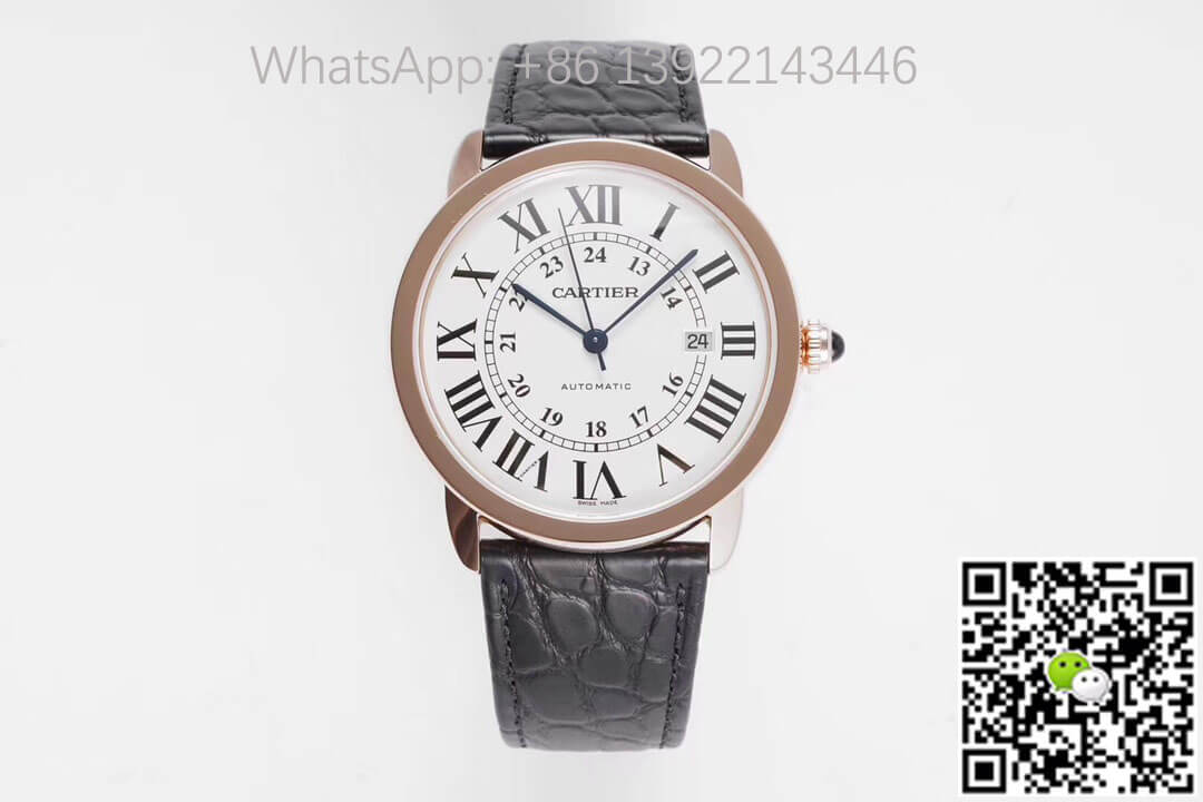Best Replica Replica RONDE DE CARTIER W6701009 1:1 Best Edition AF Factory White Dial - Colareps