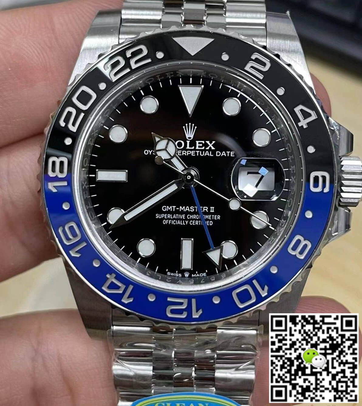 Best Replica Replica Rolex GMT Master II M126710BLNR-0002 1:1 Best Edition Clean Factory V2 Black Dial - Colareps