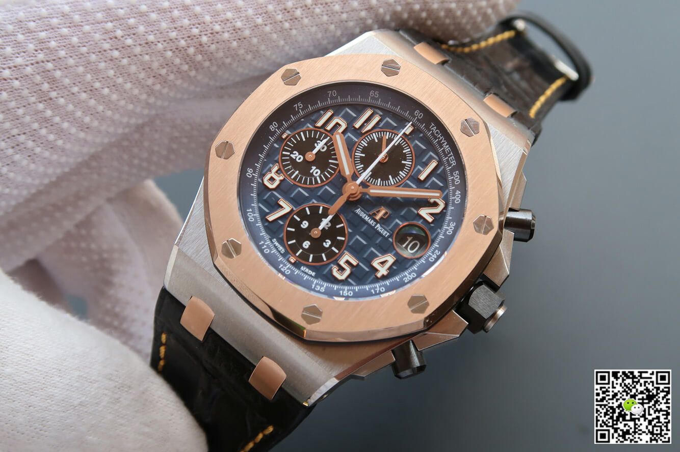 Best Replica Replica Audemars Piguet Royal Oak Offshore 26471SR.OO.D101CR.01 1:1 Best Edition JF Factory Rose Gold - Colareps